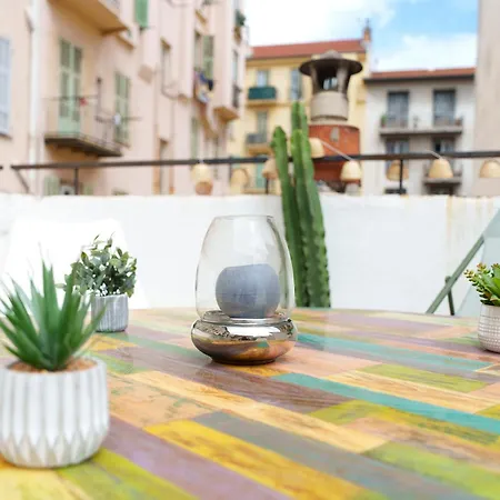Renting - Barberis - Unique Getaway 2-room With Rooftop Terrace * 니스